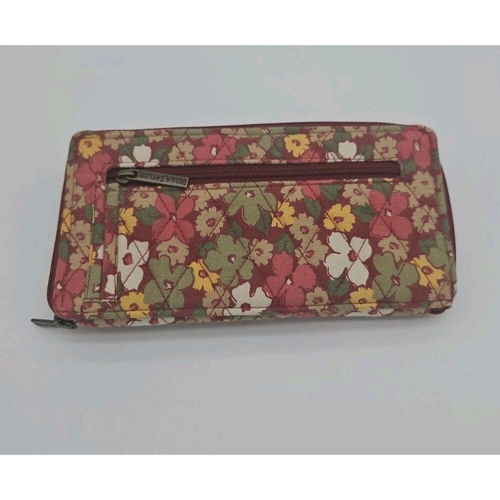 Vera Bradley Floral Print Zippered Wallet - Picture 2 of 3